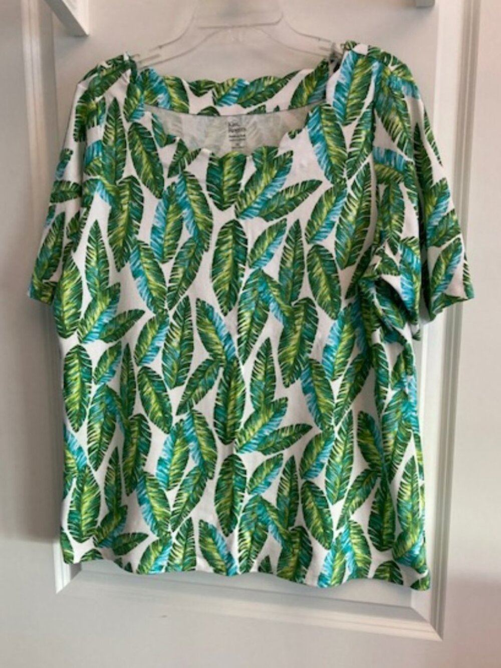 Kim Rogers Short Sleeve Top - NWOT